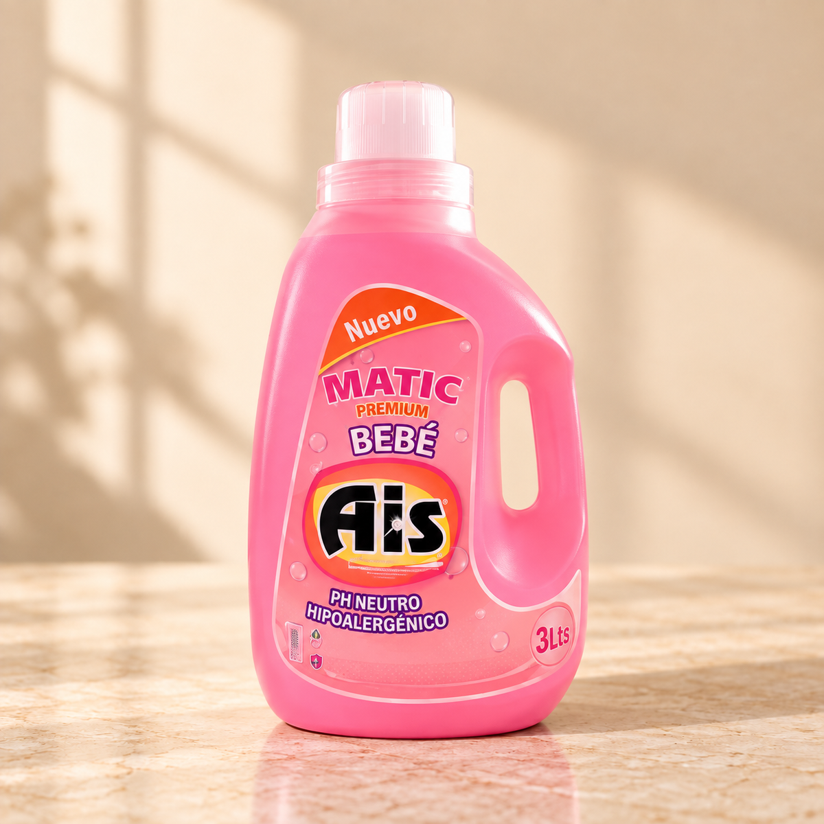 Detergente Líquido AIS Matic Bebé 3 L